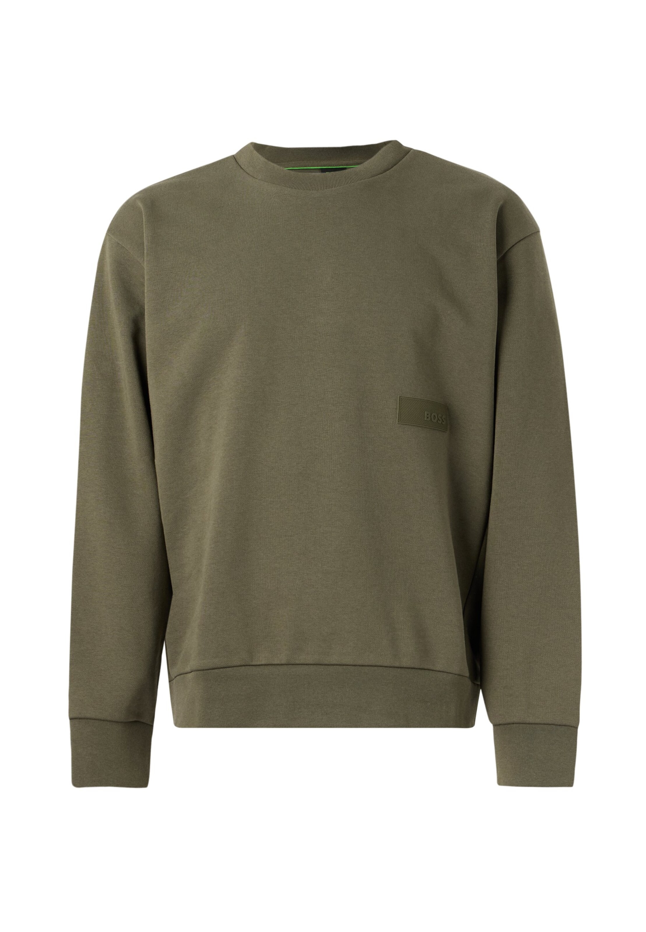 BOSS Sweat-shirt en XS en olive, Vue avec produit