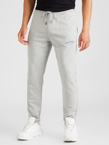 Effilé Pantalon Hackett London en gris : devant