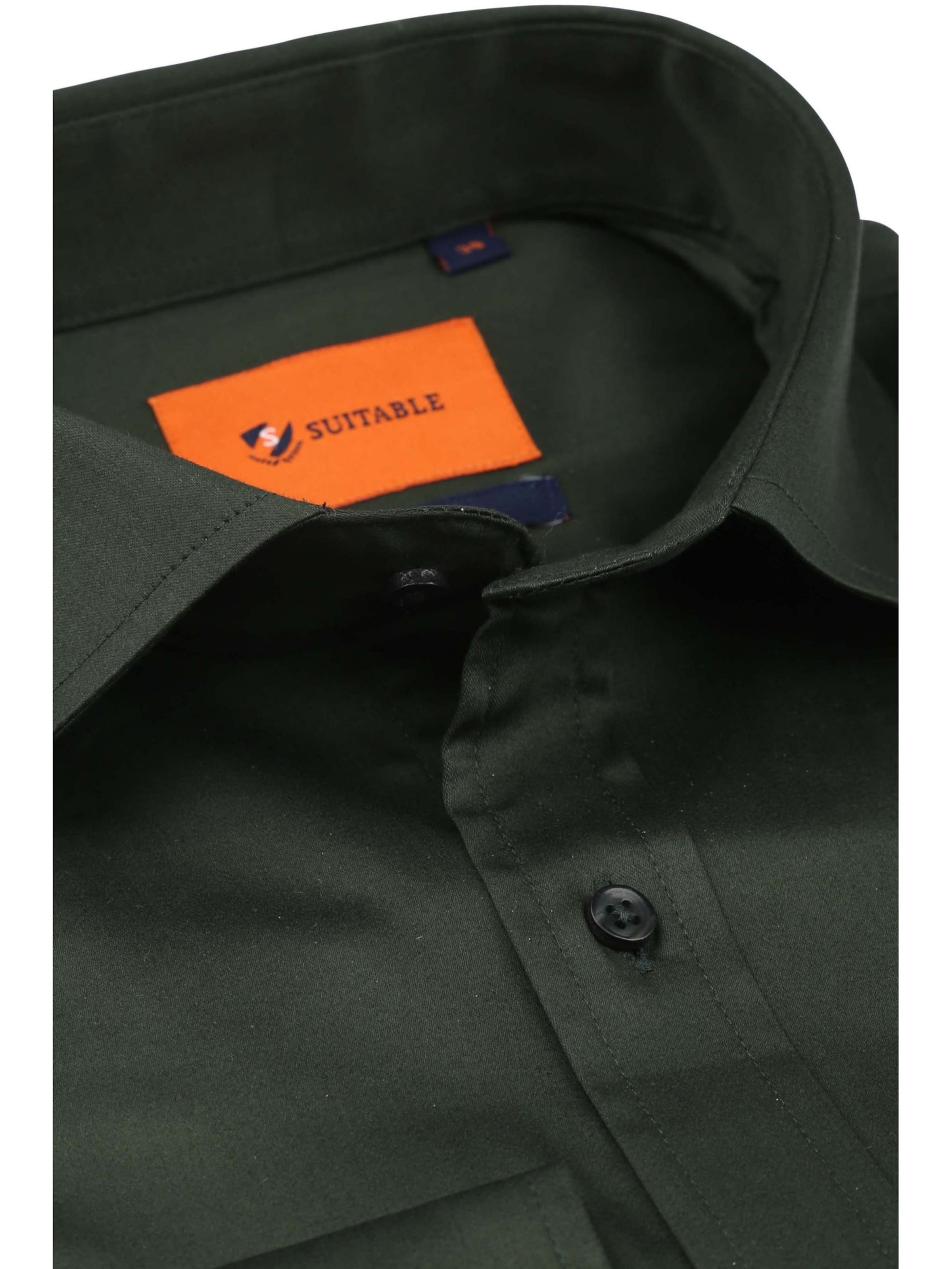 Suitable Slim Fit Hemd‌‌‌‌ in Grün