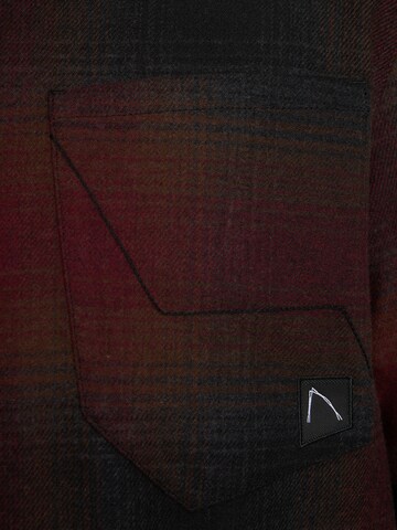 CHASIN' Regular Fit Hemd 'Axel Mick' in Rot