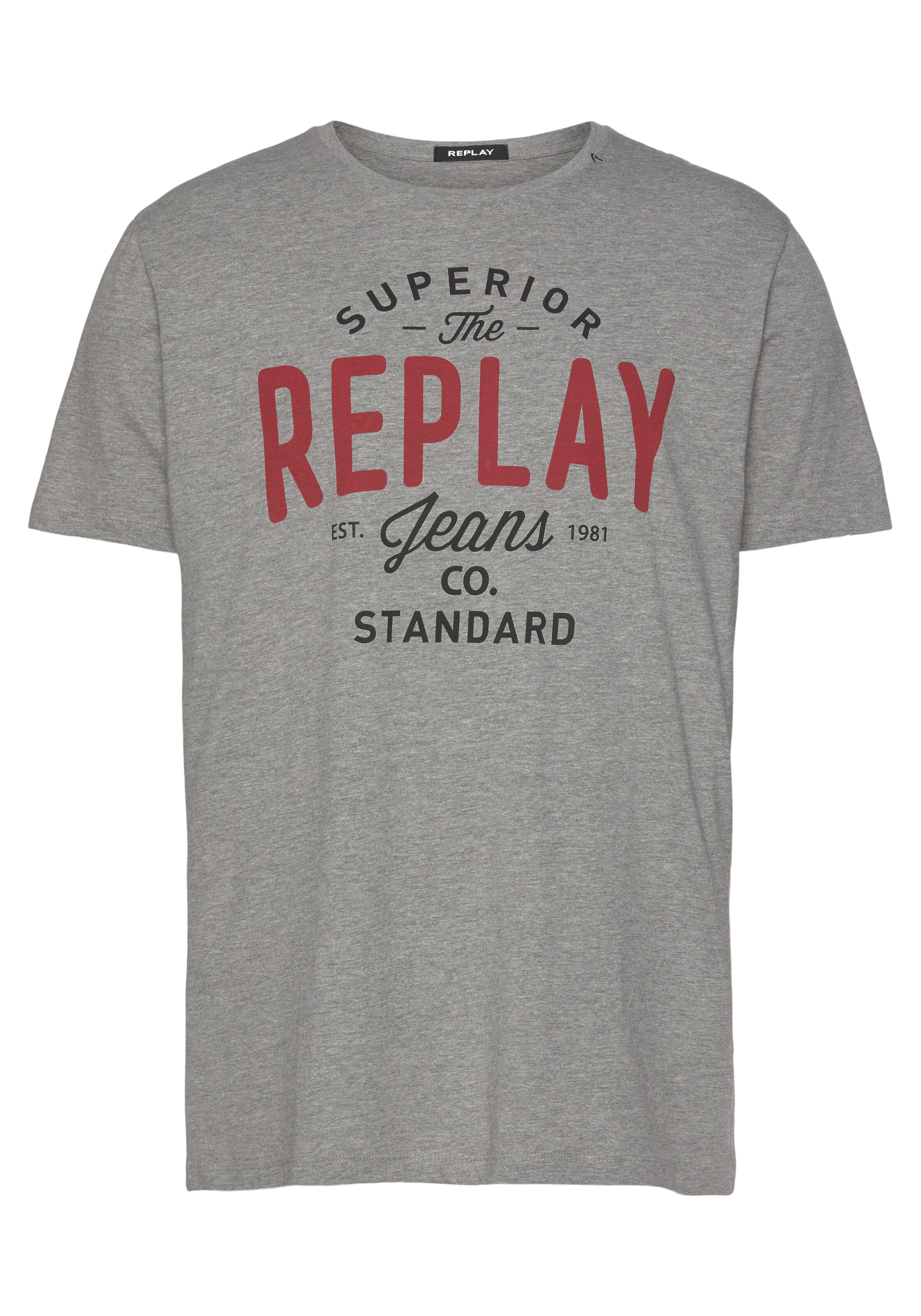 REPLAY Shirt in Grey: front