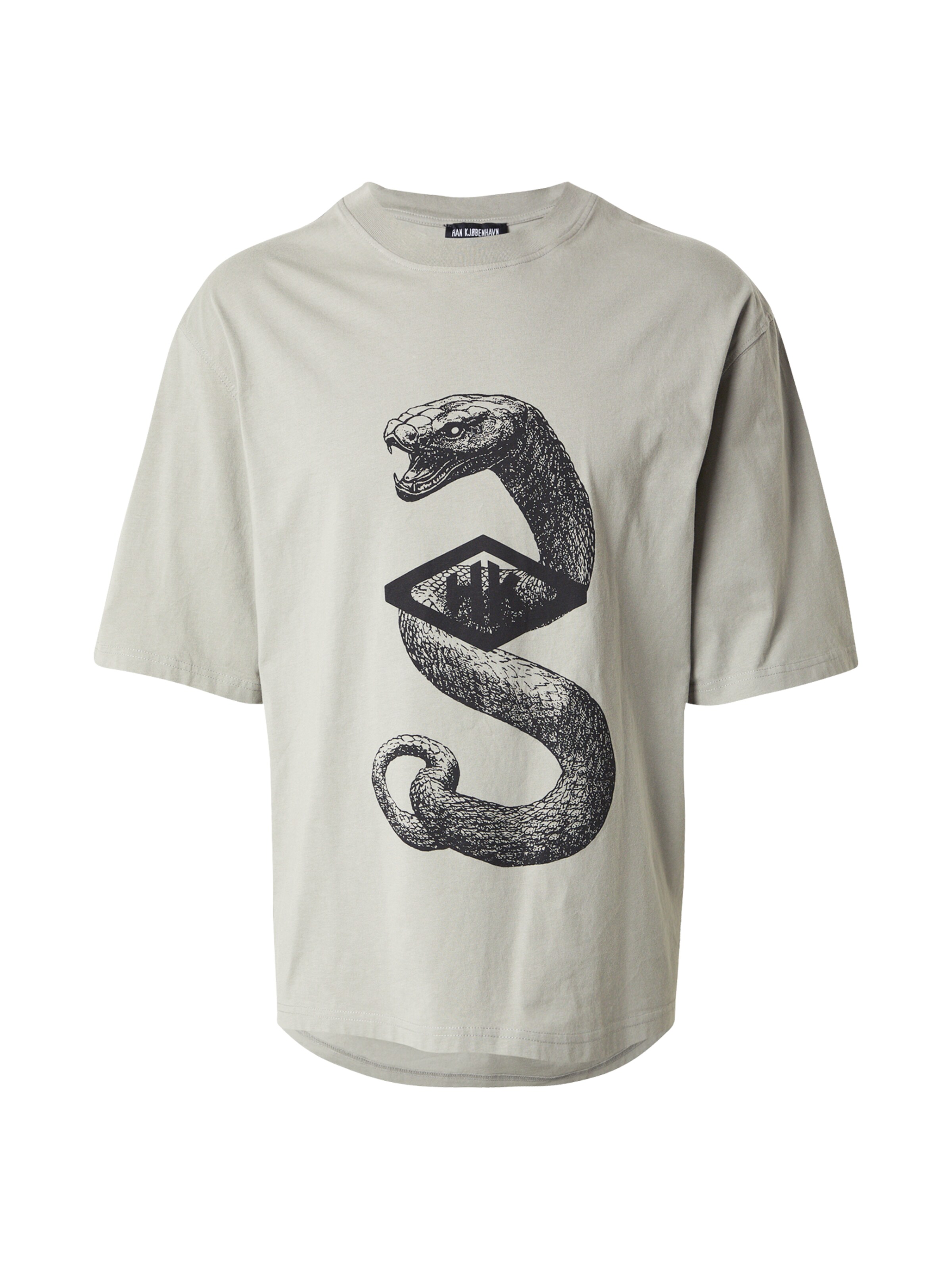 Han Kjøbenhavn Μπλουζάκι σε γκρι: μπροστά