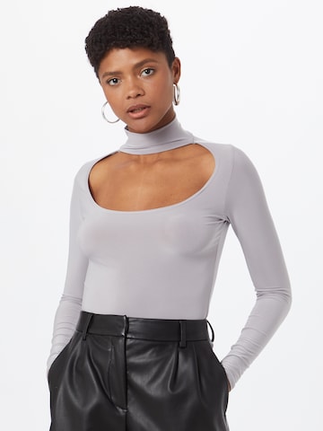 Femme Luxe Shirt 'Allie' in Grey: front