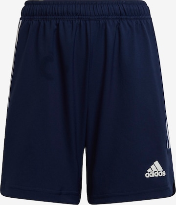 ADIDAS PERFORMANCE Regular Workout Pants 'Condivo 22 Match Day' in Blue: front