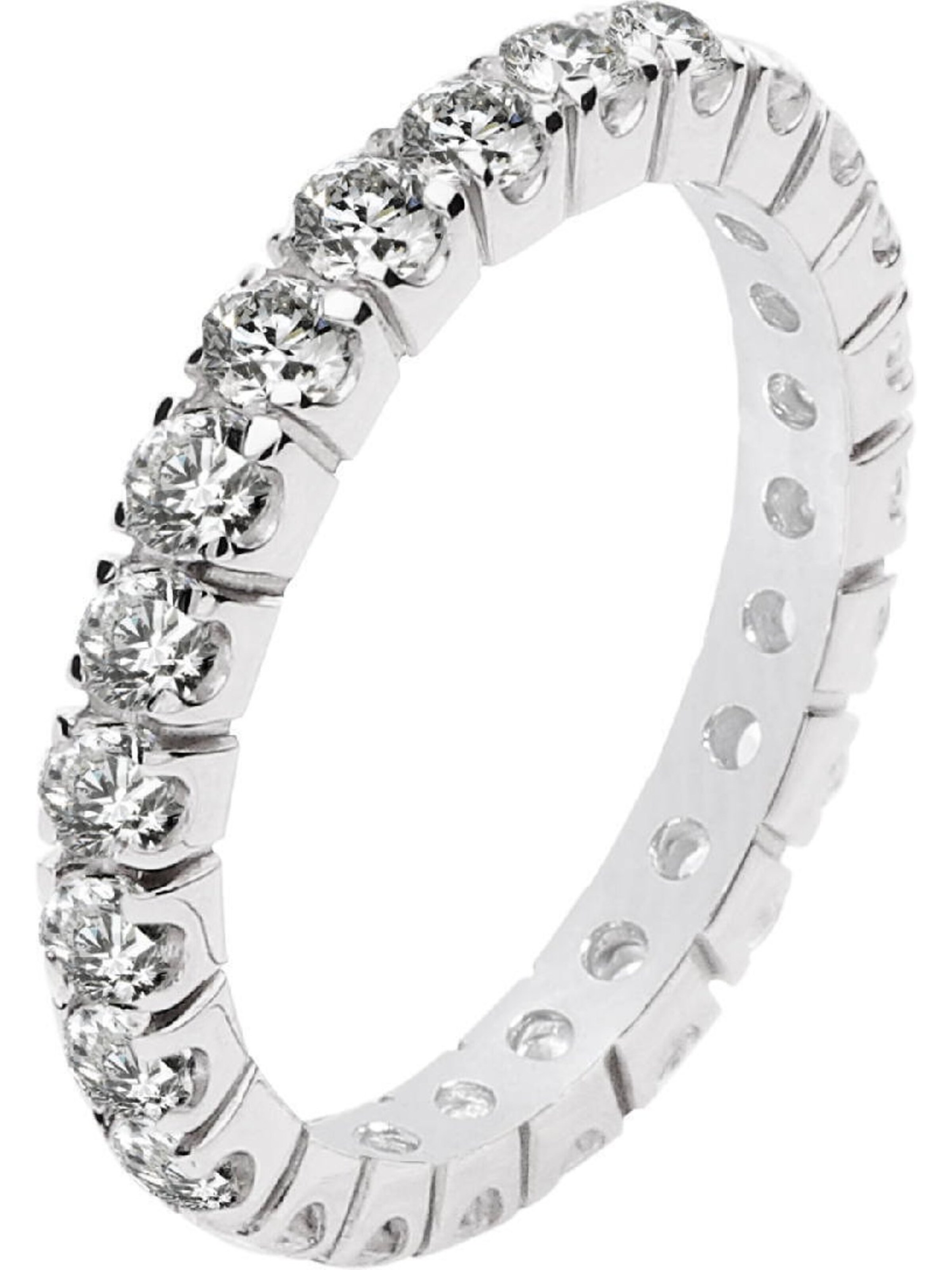 CHRIST Ring in Silber: Vorderseite