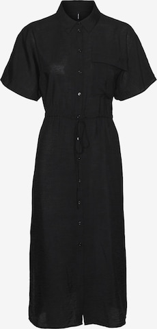 Vero Moda Tall - Vestido camisero 'IRIS' en negro: frente