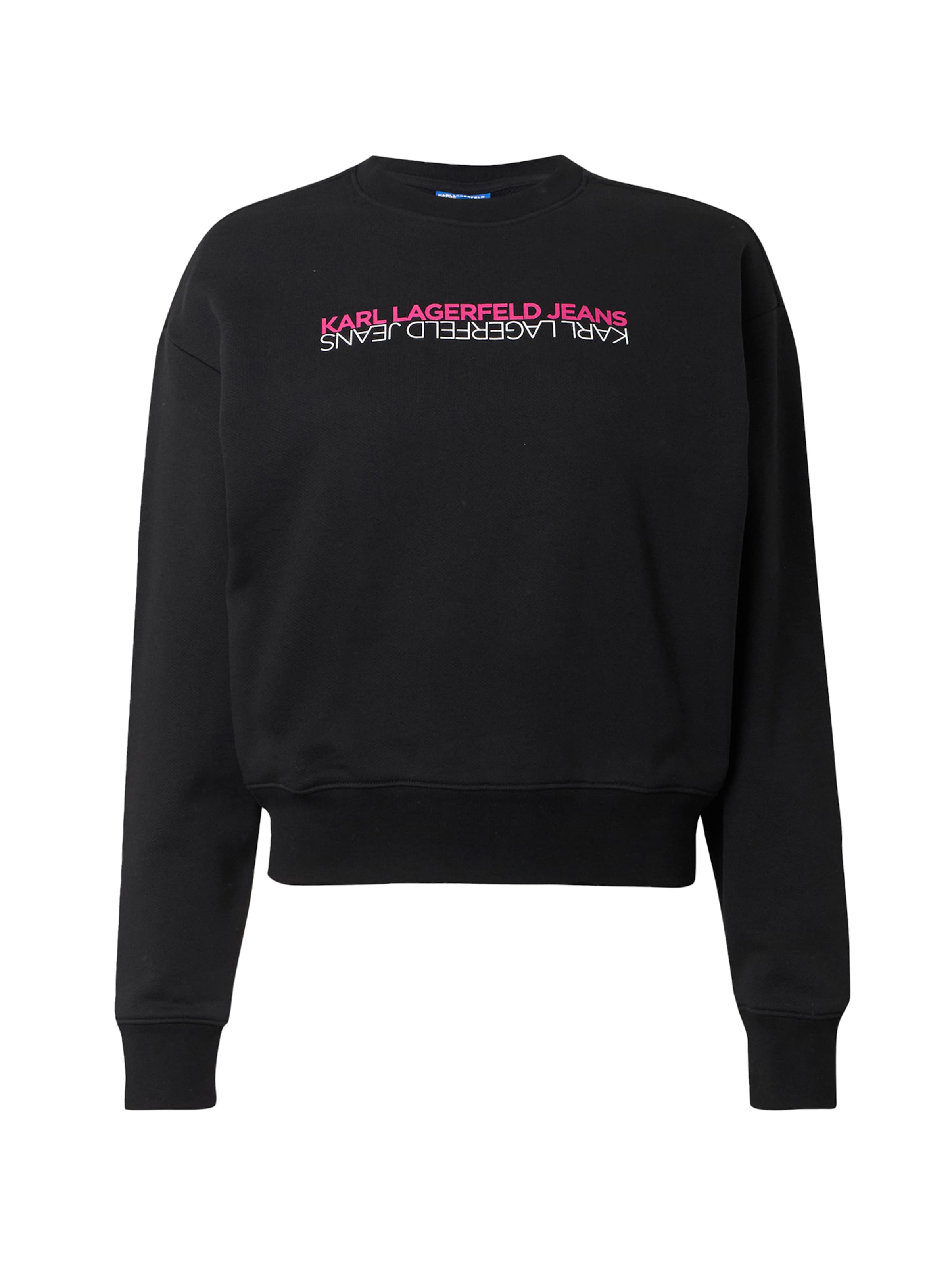 KARL LAGERFELD JEANS Свитшот в Черный: спереди