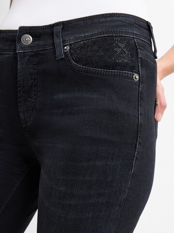 Cambio Slimfit Hose in Schwarz