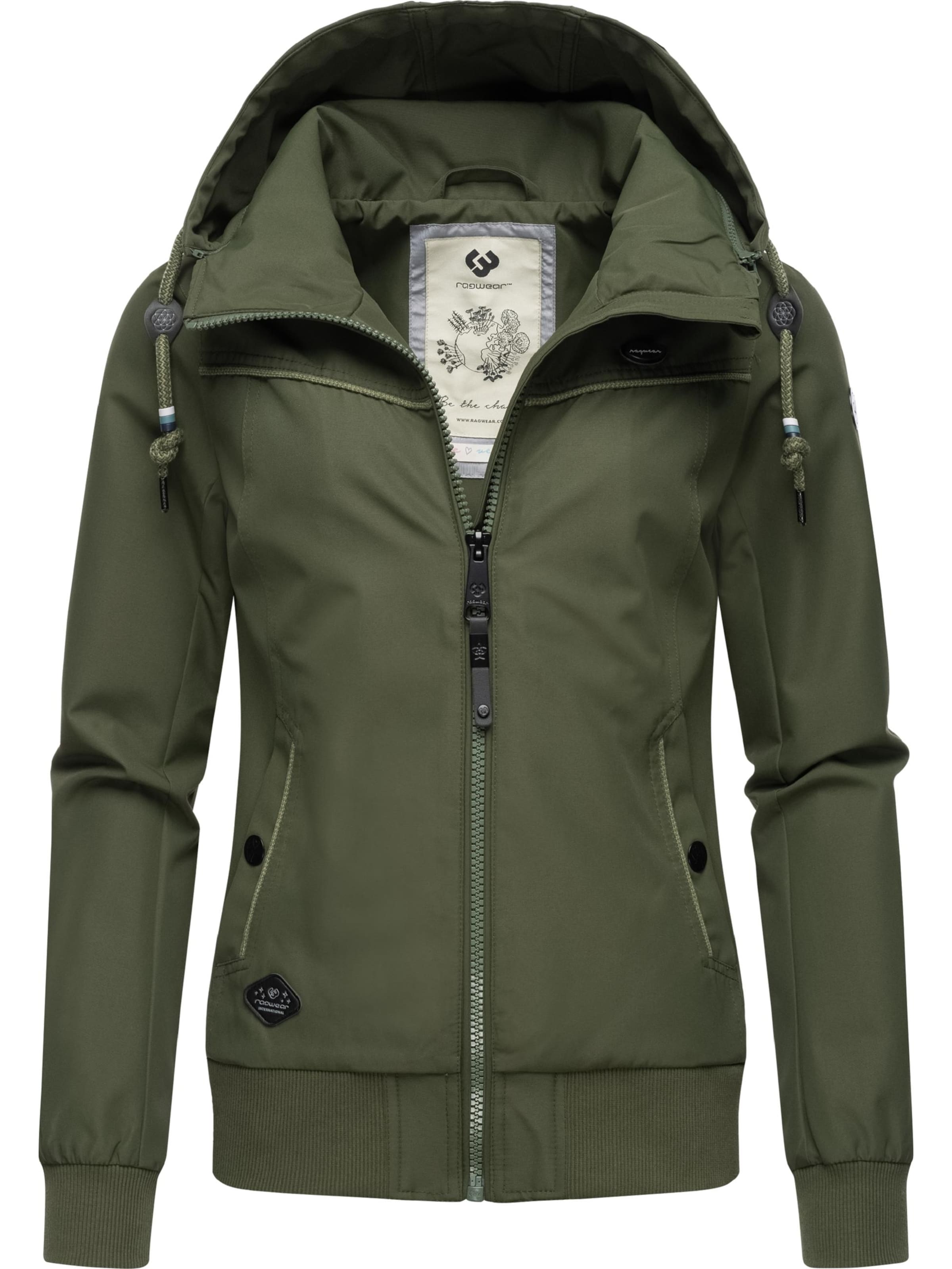 Veste fonctionnelle 'Jotty' Ragwear en vert