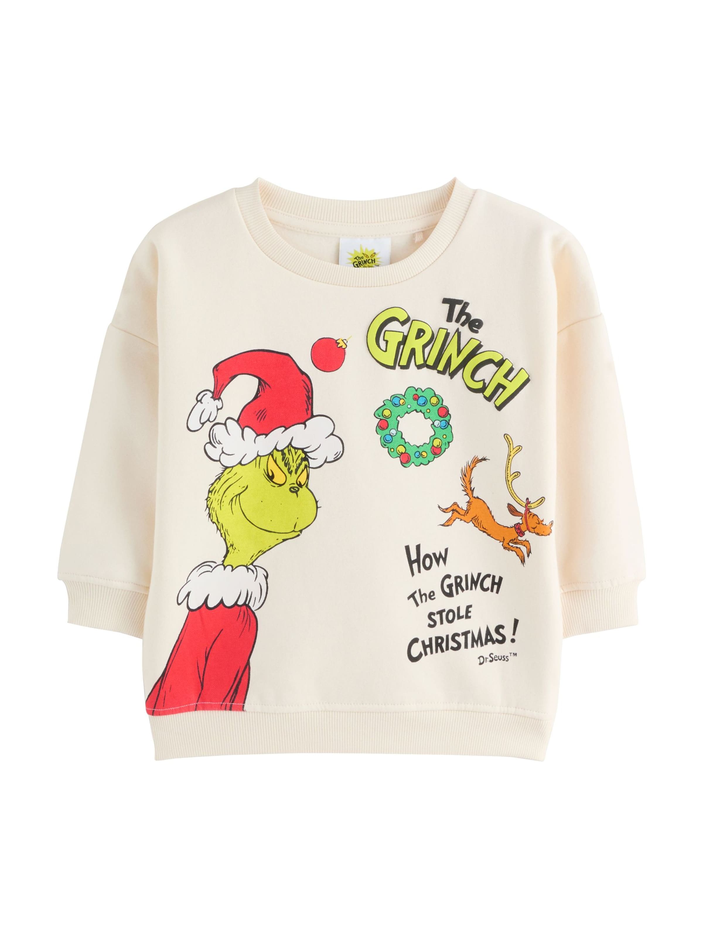 Next - Sudadera 'Mickey Mouse' en blanco: frente