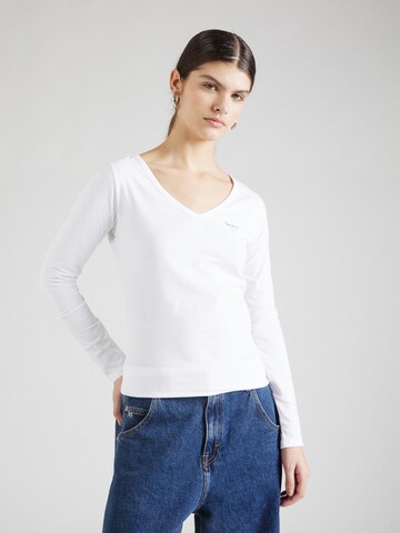 Pepe Jeans - Camiseta 'CORINE' en blanco: frente