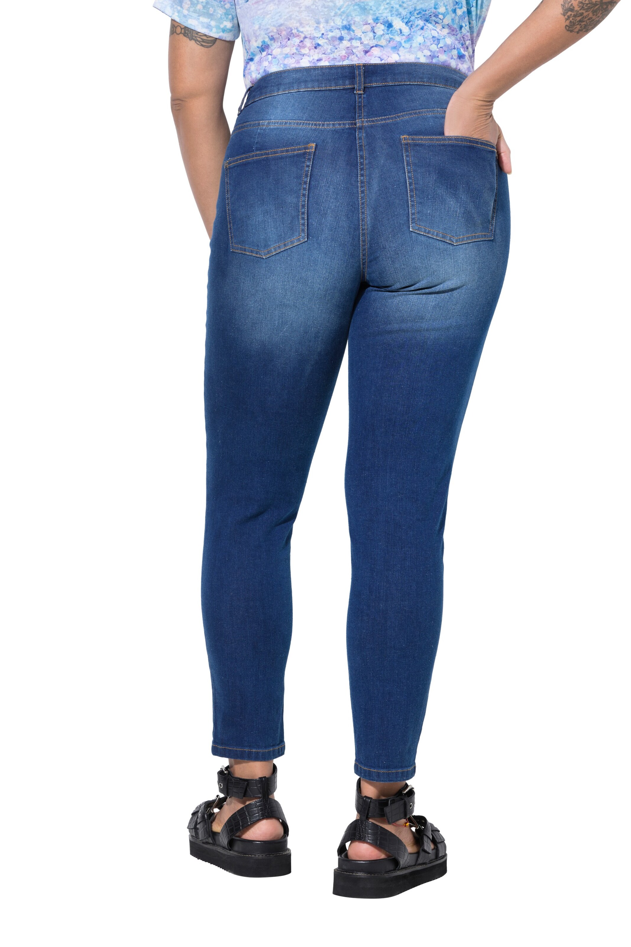 Angel of Style Slimfit Jeans in Blauw