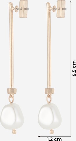 Boucles d'oreilles AllSaints en blanc