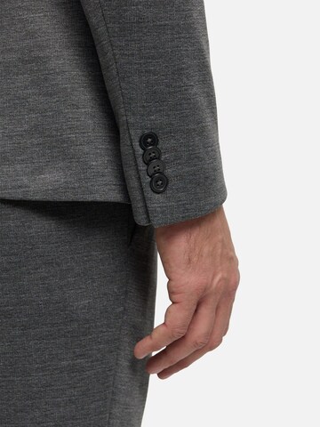 Zuitable Slim fit Suit Jacket 'DiNick' in Grey