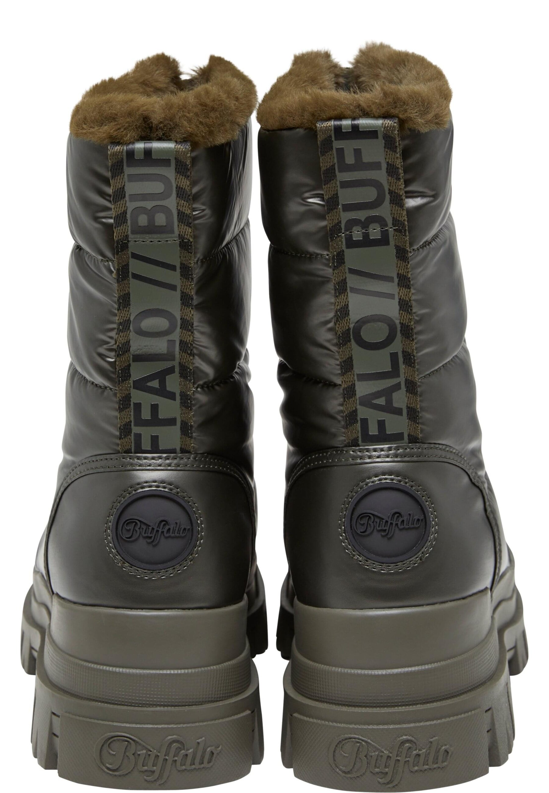 BUFFALO Snowboots 'Aspha' in Grün