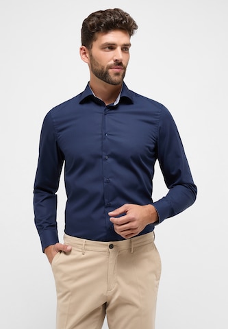 ETERNA Slim Fit Businesshemd in Navy | ABOUT YOU