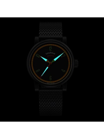 WALTER GROPIUS Analog Watch 'KONTUR' in Black