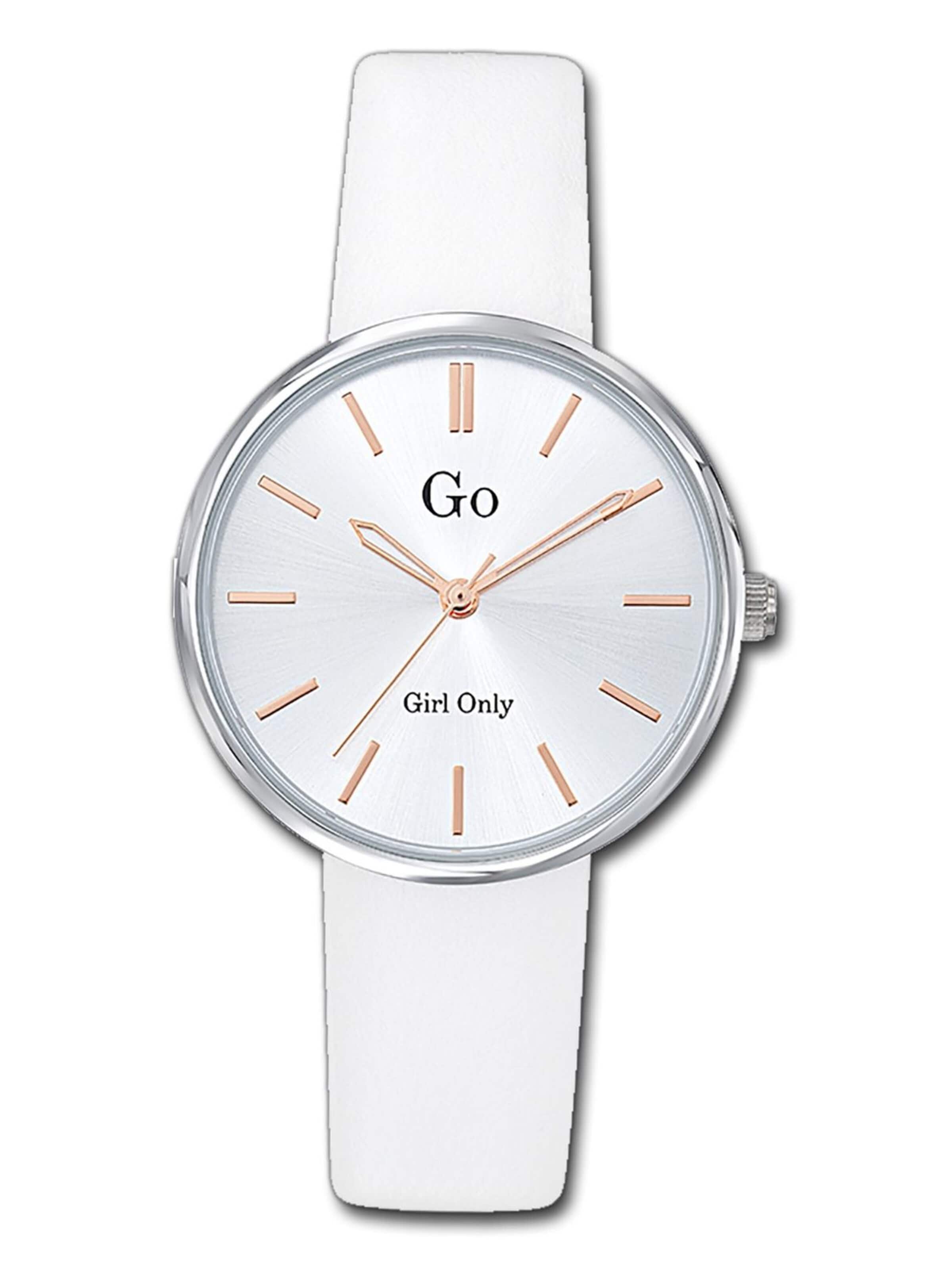 GO GirlOnly Analog Watch in Silver: front