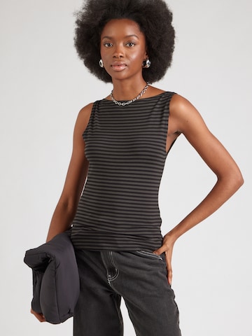 WEEKDAY Top 'Annie' in Black: front