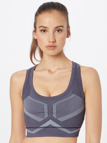 ADIDAS SPORTSWEAR - Bustier Sujetador deportivo en azul: frente