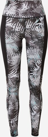 Superdry Snow Skinny Workout Pants in Black: front