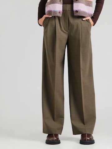 žalia & Other Stories Laisvas Kelnės su kantu: priekis