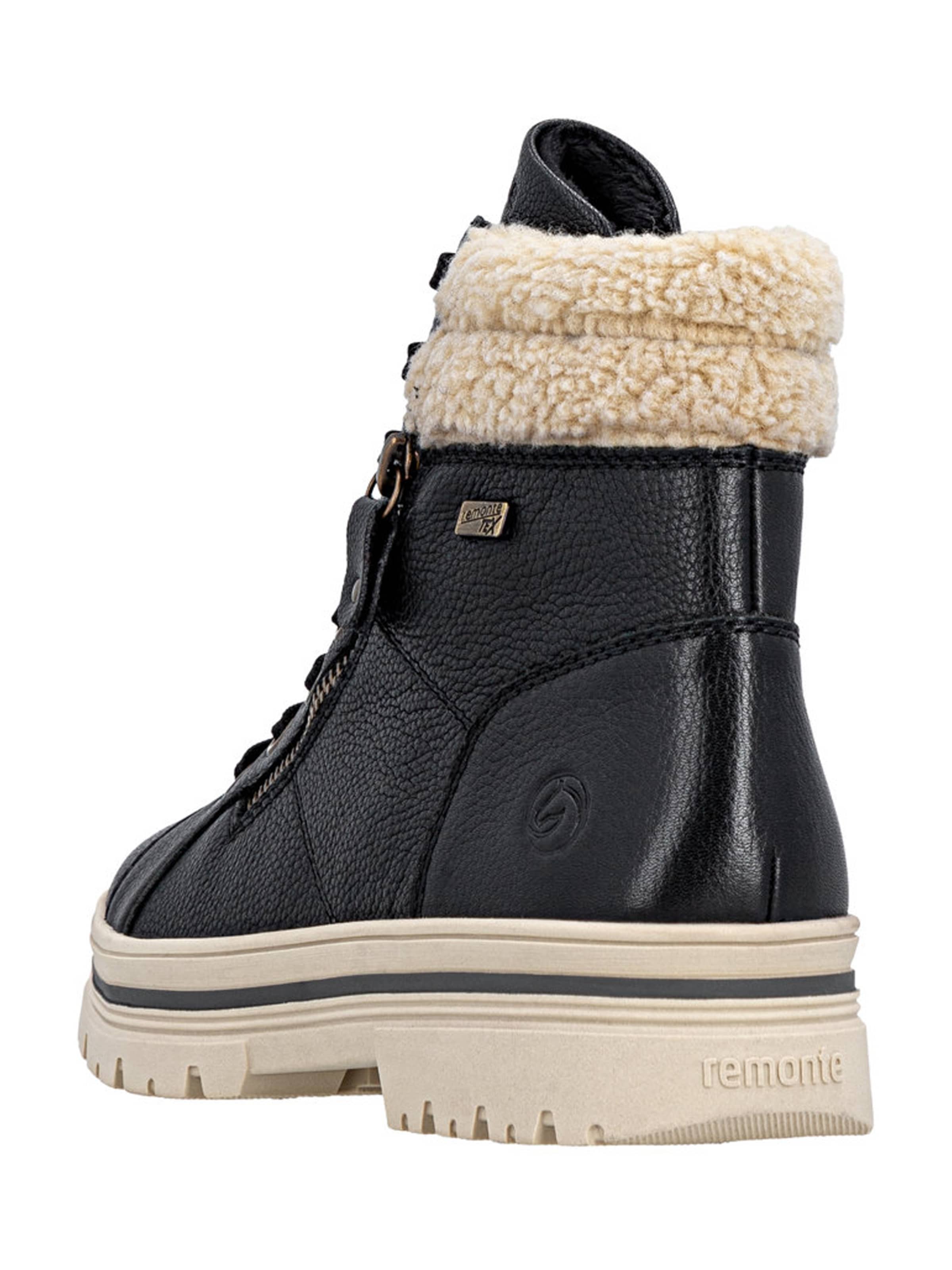 juoda REMONTE Suvarstomieji kulkšnis dengiantys batai