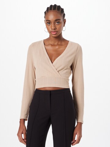 ABOUT YOU Shirts 'Cettina' i beige: forside