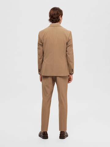 Slim fit Giacca business da completo 'SLHLiam' di SELECTED HOMME in beige