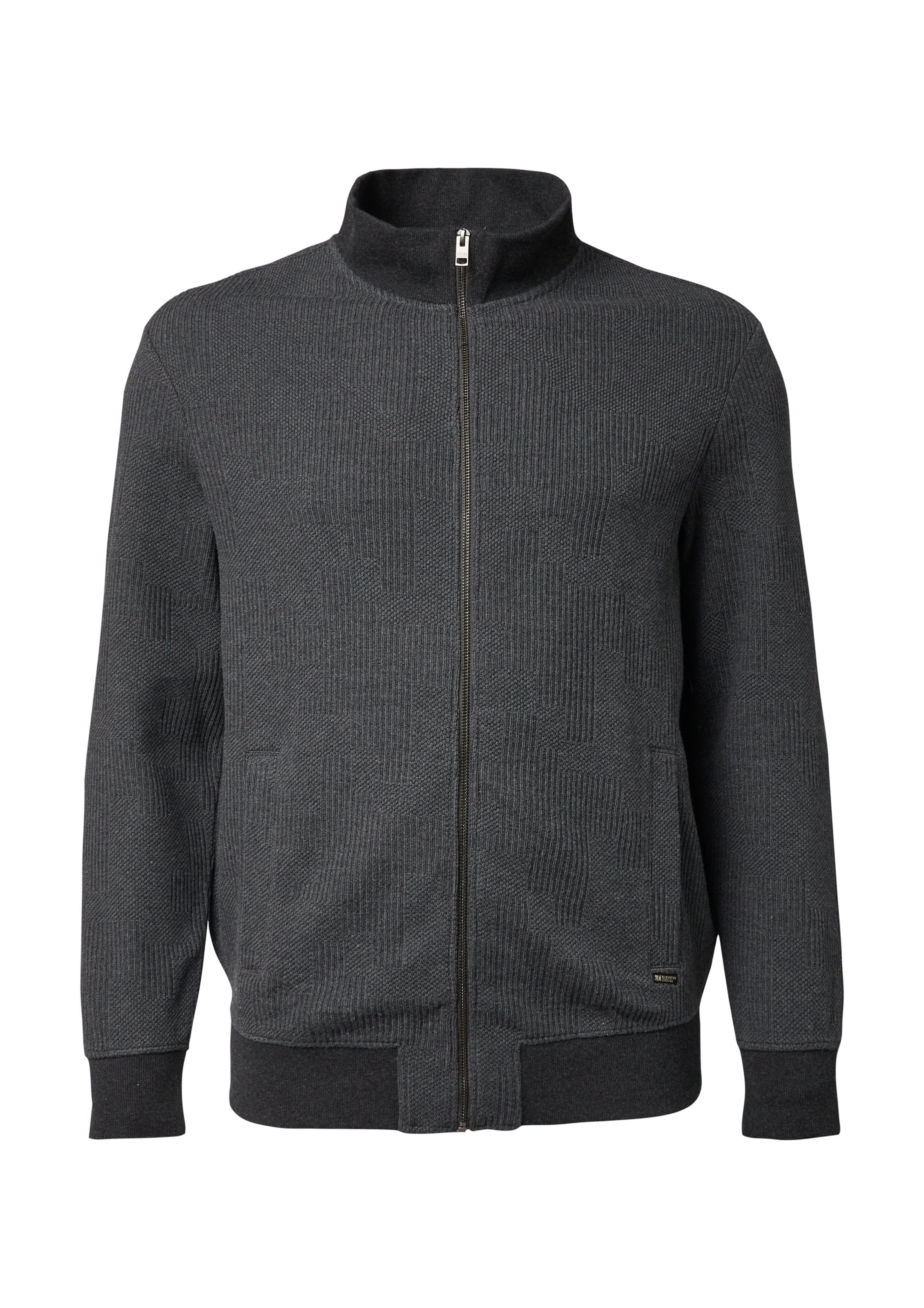 Veste de survêtement s.Oliver en gris : devant