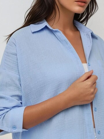 Hiccup Bluse in Blau