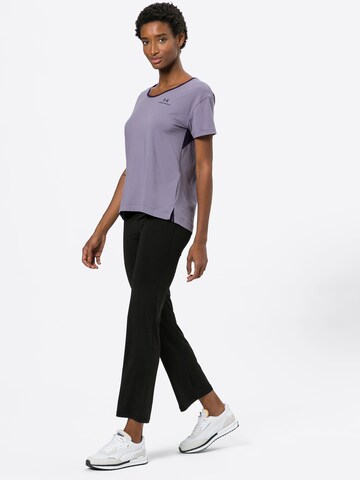 T-shirt fonctionnel 'Rush' UNDER ARMOUR en violet