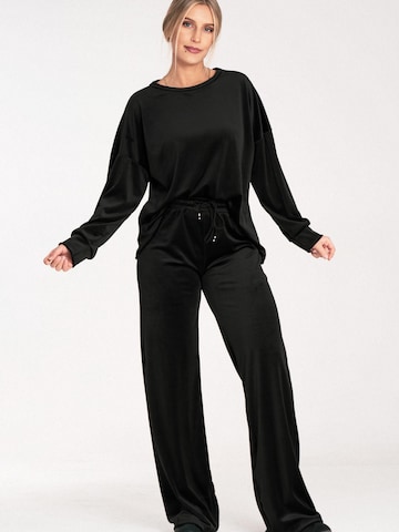 Tuta da jogging 'M1100' di Figl in nero