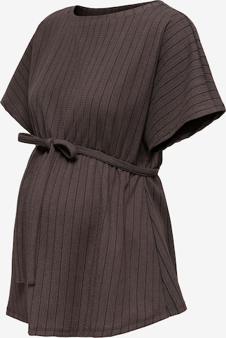 T-shirt 'OLMPetris' Only Maternity en marron : devant