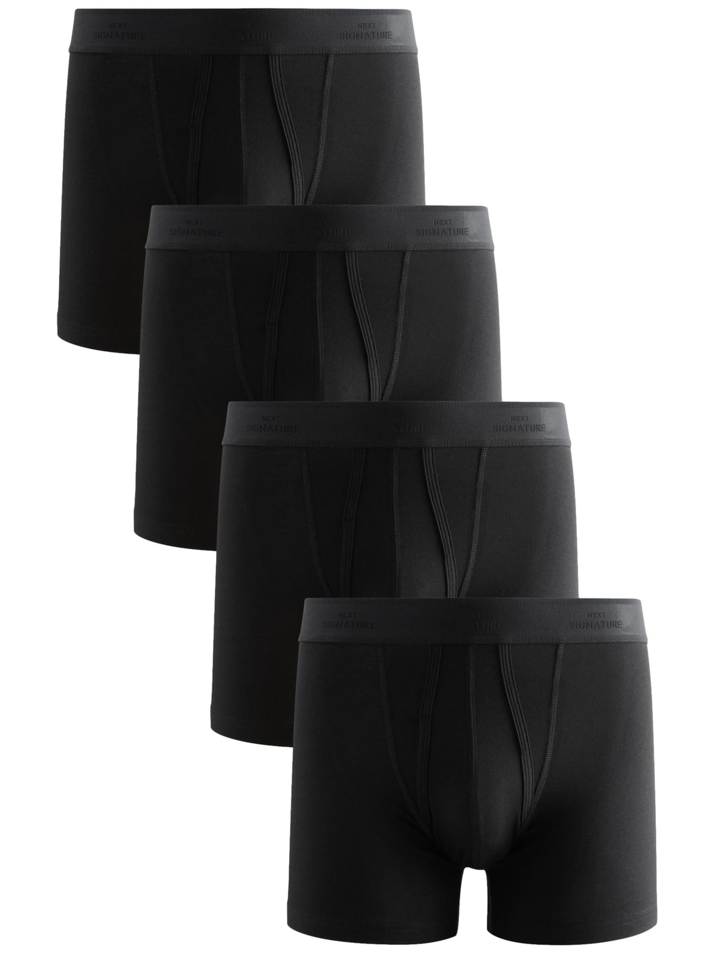 Next Boxerky 'Kew Gardens' - Čierna: predná strana