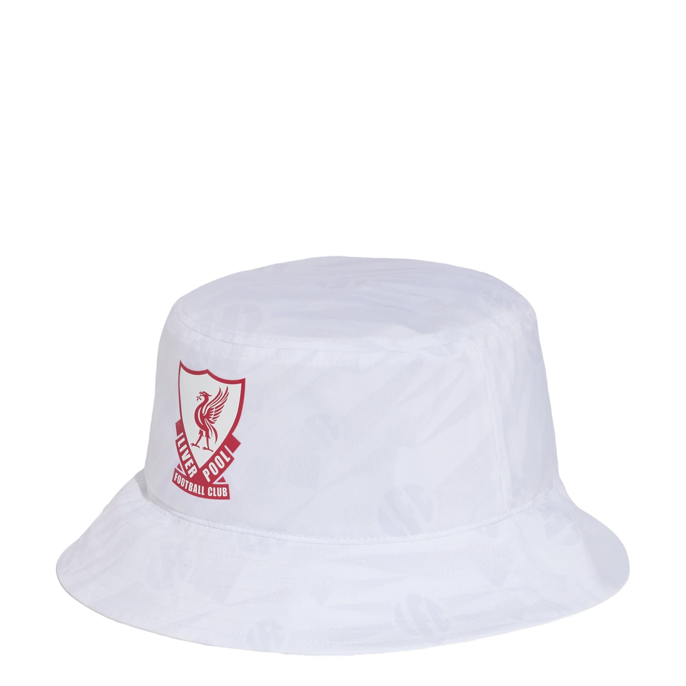 Chapeaux de sports 'Liverpool FC' ADIDAS PERFORMANCE en blanc : devant