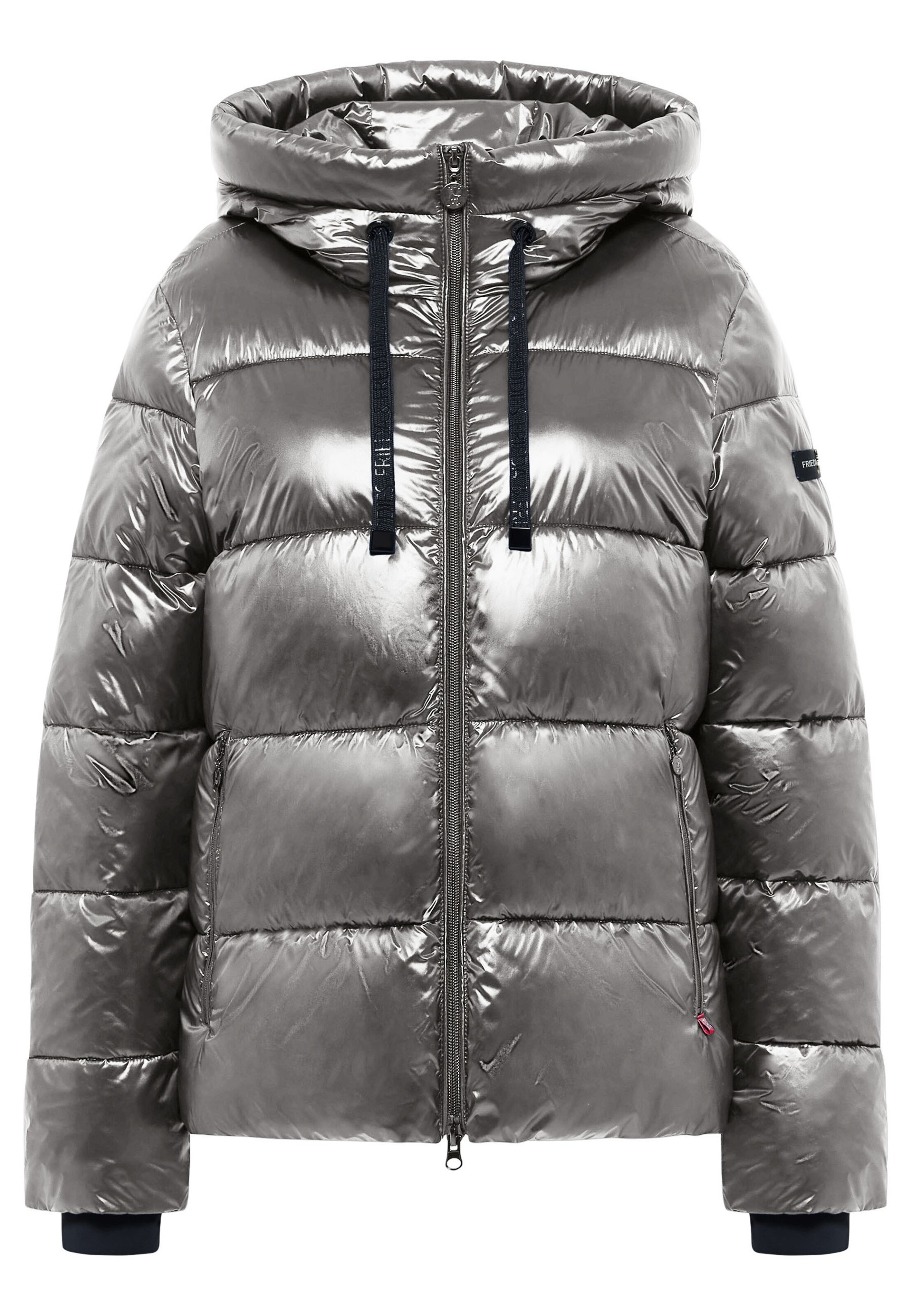Frieda & Freddies Winter Jacket in Silver: front