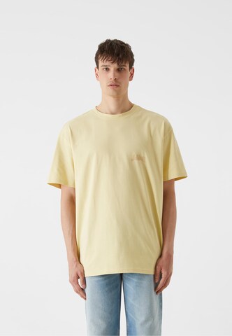 Lost Youth T-Shirt 'Western Motel' in Gelb: Vorderseite