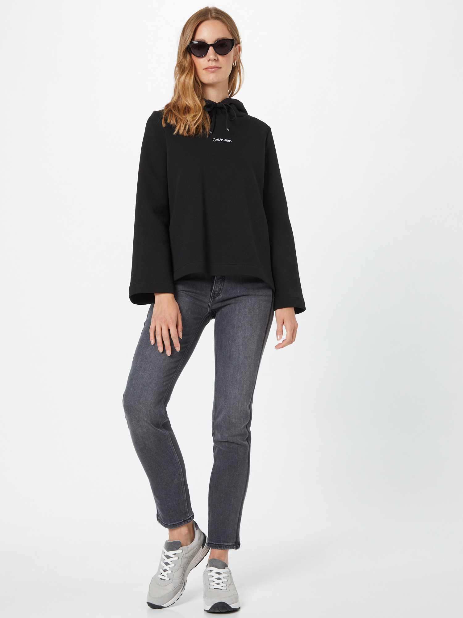 Calvin Klein Sweatshirt in Schwarz 