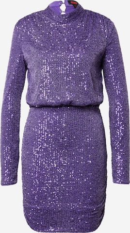 Misspap Dress in Purple: front