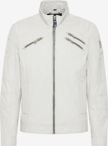 Carlo Colucci Between-Season Jacket ' Joker ' in White: front