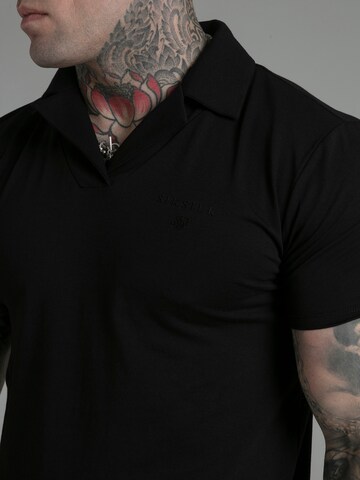 SikSilk Shirt in Black
