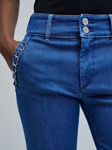 évasé Jean 'Secret' Salsa Jeans en bleu