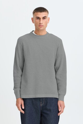 !Solid Sweter 'SDVIAN' w kolorze szary: przód