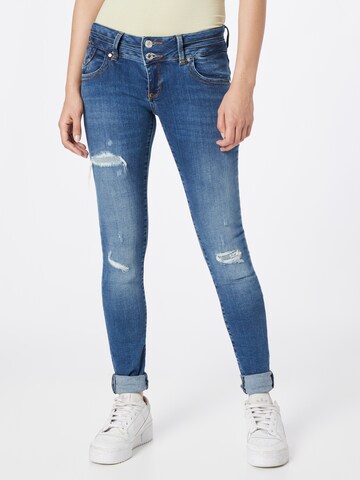 Skinny Jeans 'Julita X' de la LTB pe albastru: față