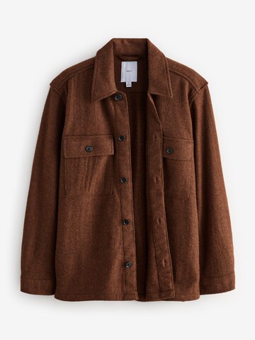 Coupe regular Chemise Next en marron