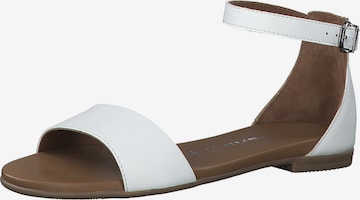 TAMARIS Strap Sandals in White: front