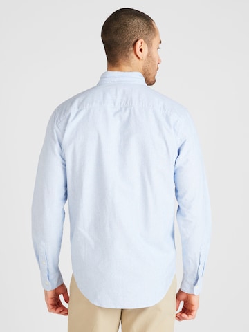 mėlyna Abercrombie & Fitch Standartinis modelis Marškiniai