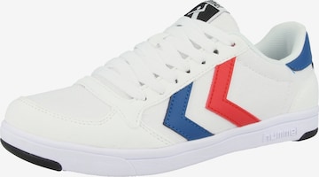 Hummel - Zapatillas deportivas bajas 'Stadil' en blanco: frente