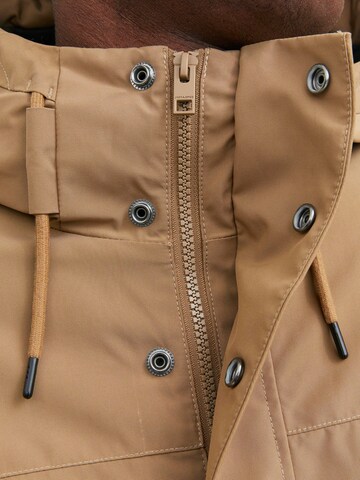 JACK & JONES Parka 'Rob' in Braun